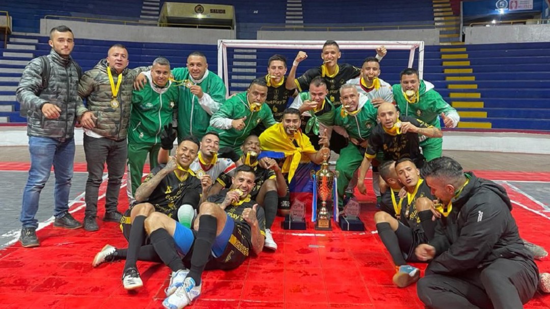 Caciques del Quindío solo sabe ser campeón en el fútbol de salón