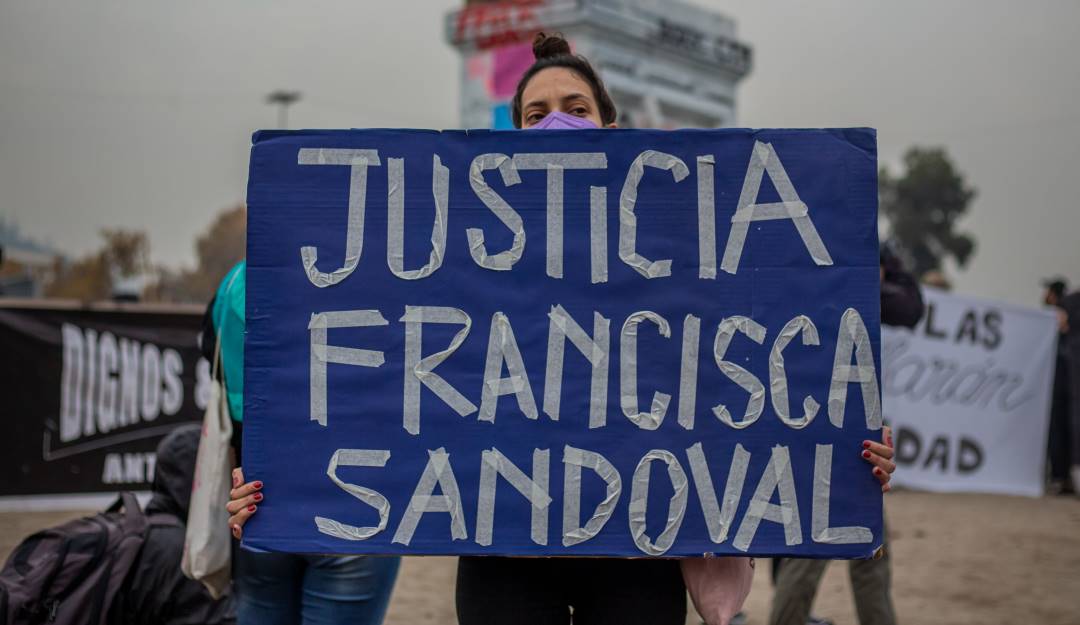 Protestas tras el asesinato de la periodista Francisca Sandoval luego de ser baleada el 1 de mayo. Foto: Getty Protestas tras el asesinato de la periodista Francisca Sandoval luego de ser baleada el 1 de mayo. Foto: Getty