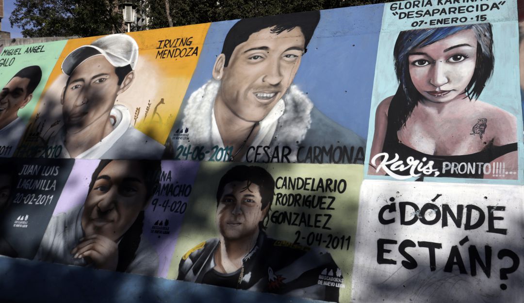 Murales que buscan a los desaparecidos en México Murales que buscan a los desaparecidos en México