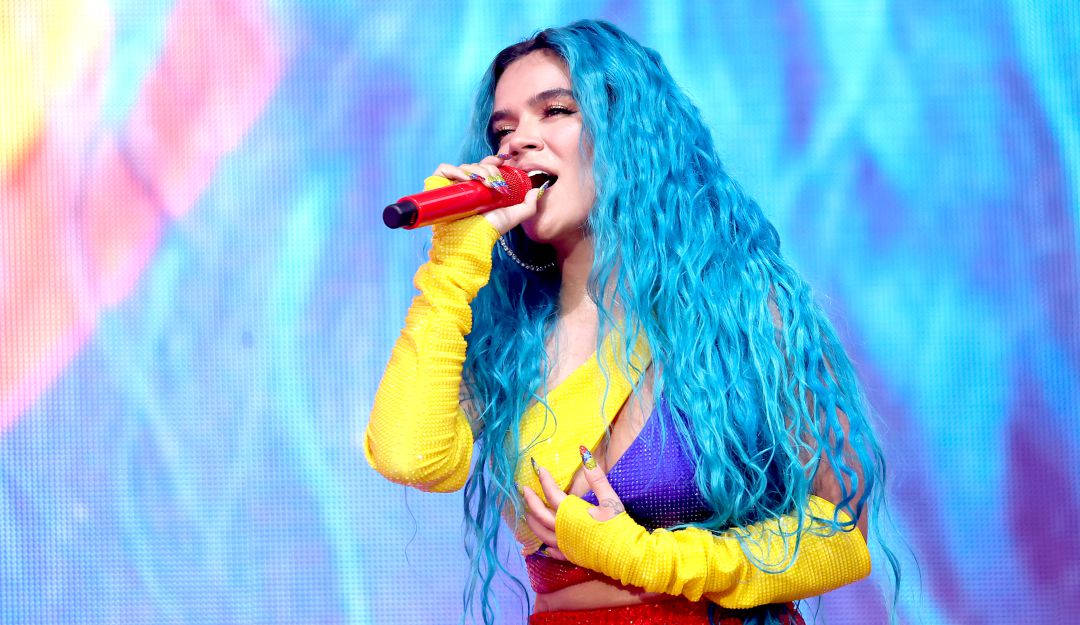 Karol G, cantante colombiana. Karol G, cantante colombiana.