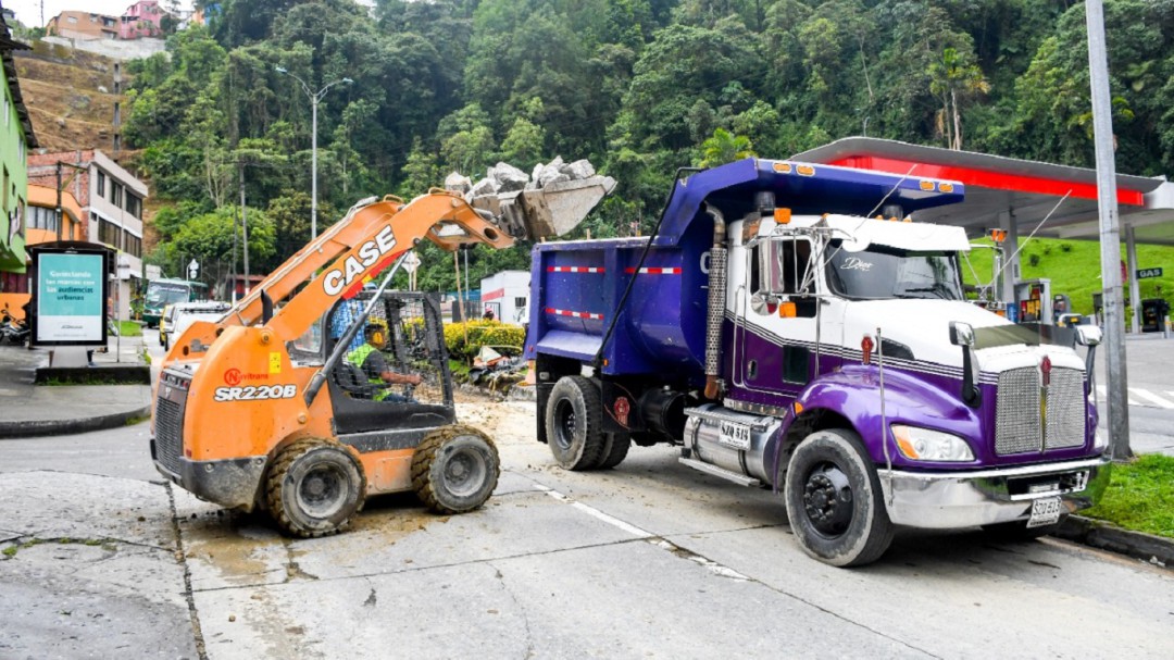 Alcaldía aclara que obras del intercambiador de Los Cedros no están paradas