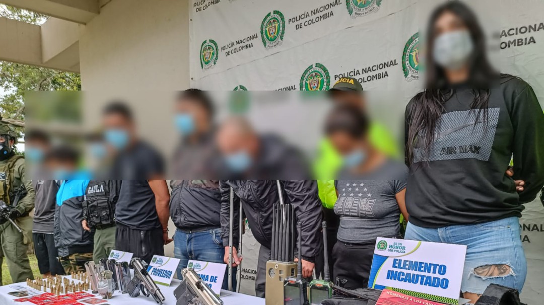 Capturado alias "Jota", coordinador de homicidios selectivos en el Valle