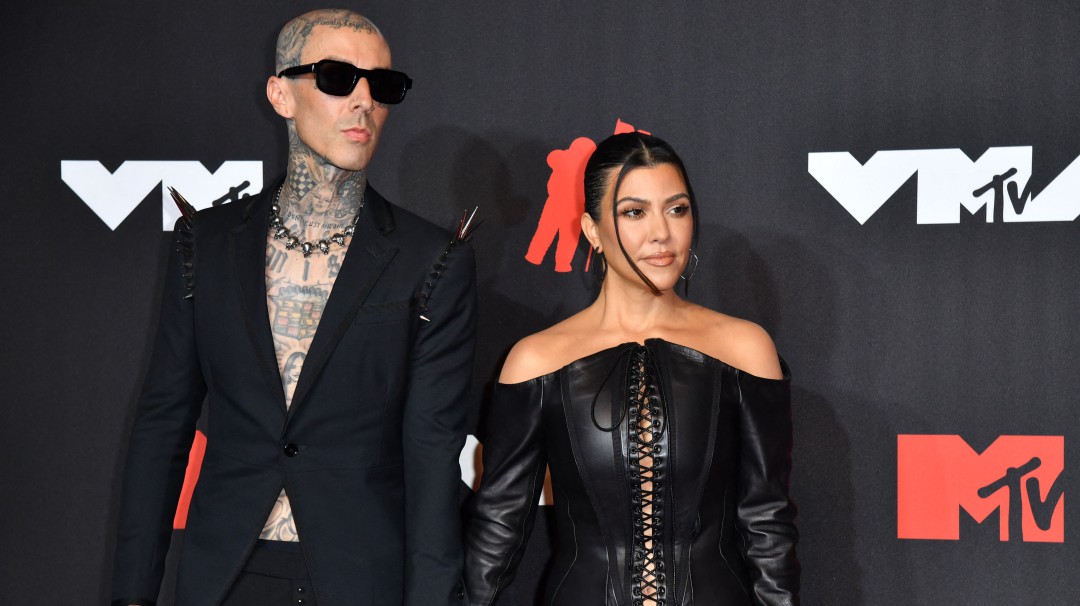 Kourtney Kardashian compartió fotografías de su boda con Travis Barker
