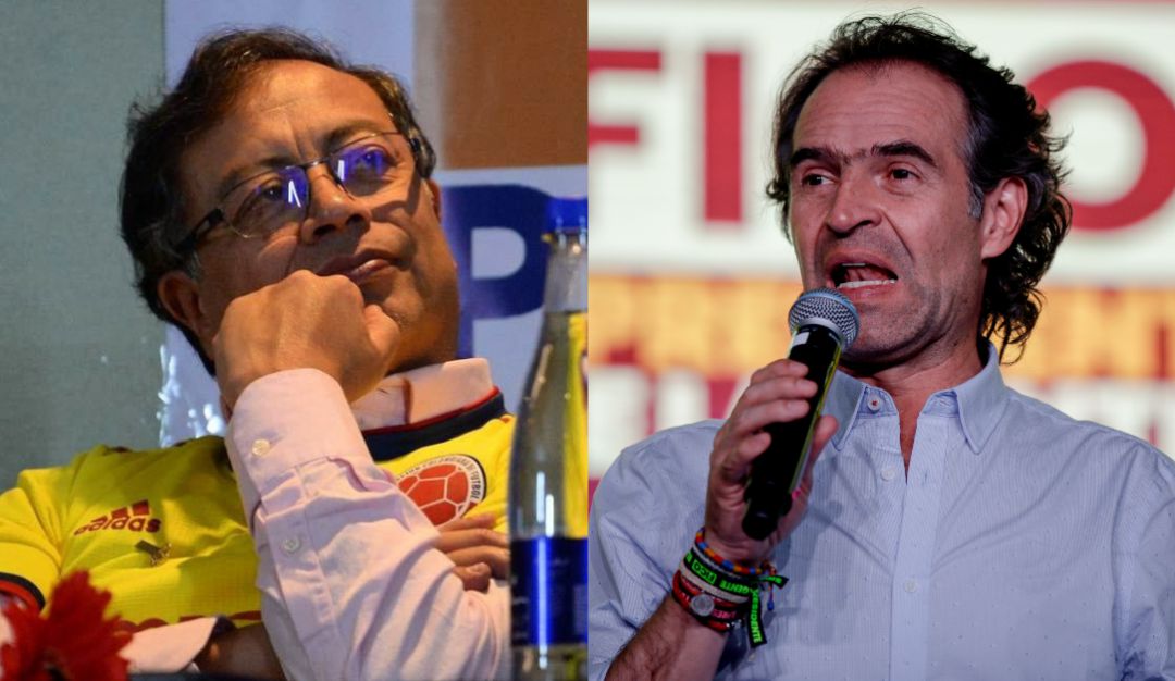 Gustavo Petro y Fico Guitérrez Gustavo Petro y Fico Guitérrez