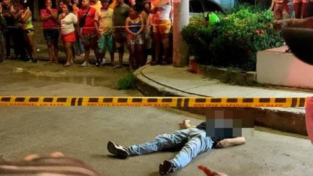 En Villagrande sicarios en moto mataron a un hombre
