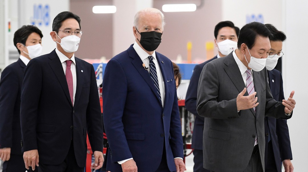 Joe Biden visita Corea del Sur y Japón para contrarrestar influencia china