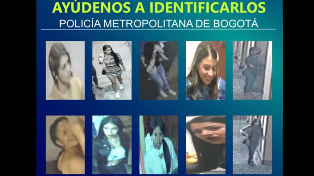 Cartel de las mujeres más buscadas en Bogotá: Los seducen y escopolaminan