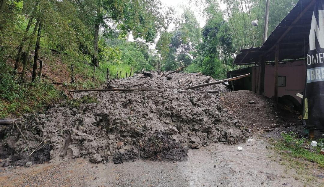 Zona rural de Ibagué afectada por fuertes lluvias Zona rural de Ibagué afectada por fuertes lluvias