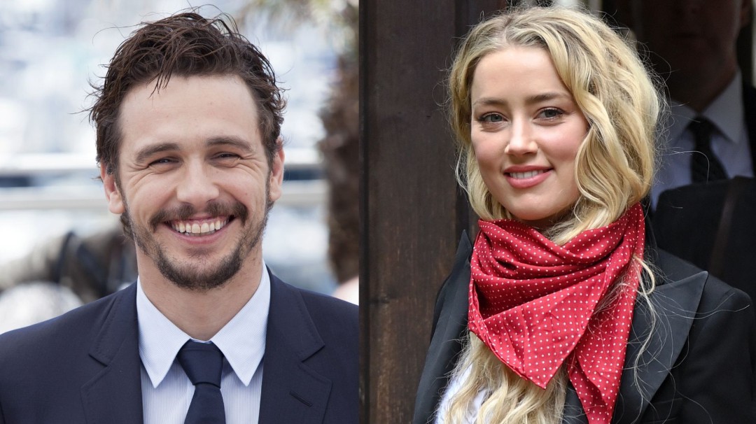 Video: James Franco visitó a Amber Heard antes de divorciarse de Depp