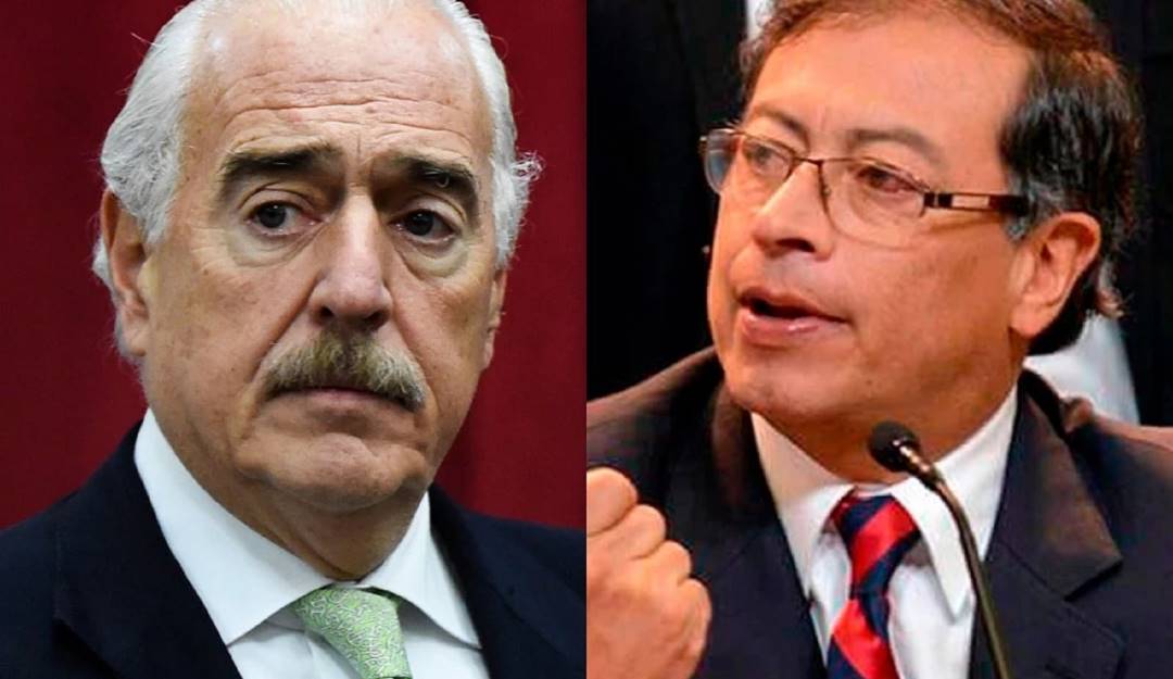 Pastrana y Gustavo Petro - AFP Pastrana y Gustavo Petro - AFP