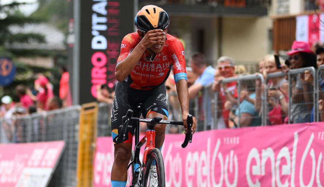 Santiago Buitrago en la Etapa 15 del Giro de Italia Santiago Buitrago en la Etapa 15 del Giro de Italia