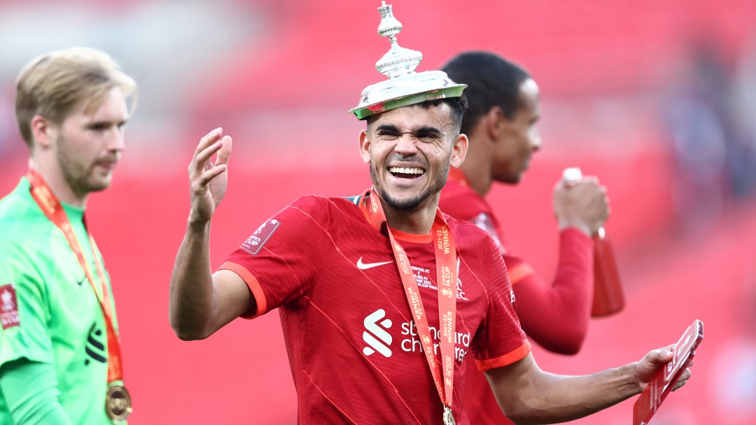 Luis Díaz, en el once ideal de la FA Cup