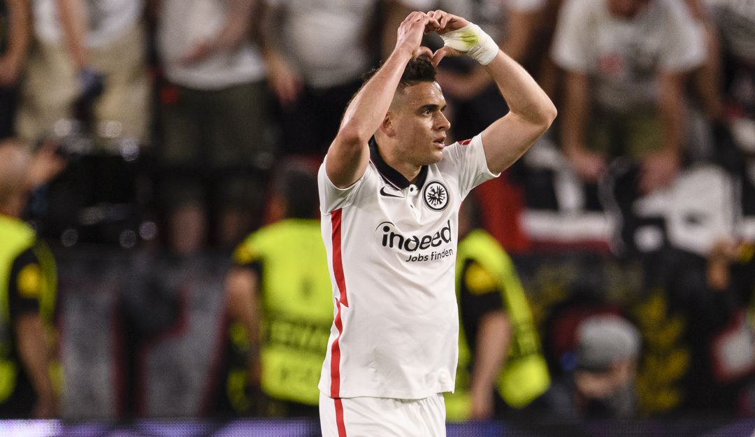 Rafael Santos Borré marcó cuatro goles en la Liga de Europa que ganó el Eitracht Frankfurt. Rafael Santos Borré marcó cuatro goles en la Liga de Europa que ganó el Eitracht Frankfurt.