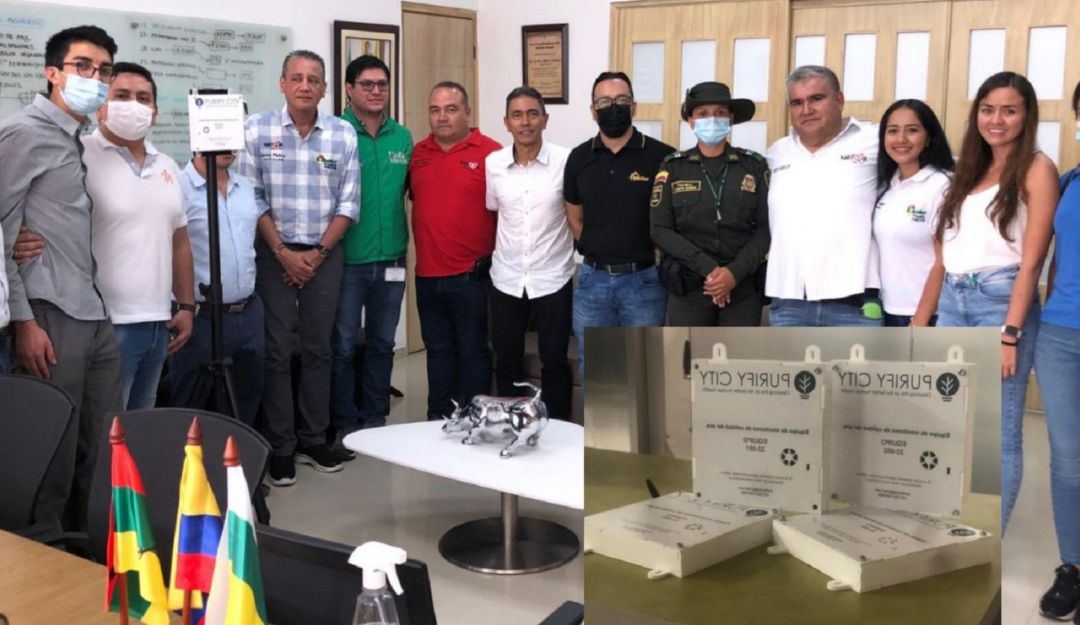 Medir la calidad del aire en la ciudad mediante la instalación de 10 sensores de monitoreo. Medir la calidad del aire en la ciudad mediante la instalación de 10 sensores de monitoreo.