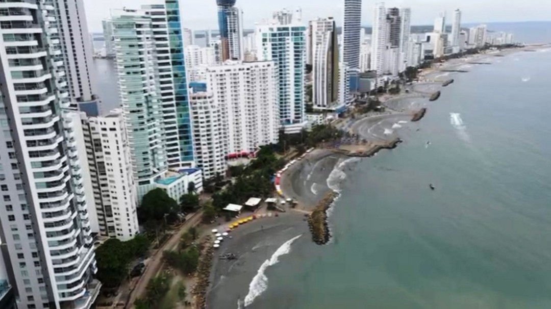 Inicia intervención en primera playa de la Protección Costera de Cartagena