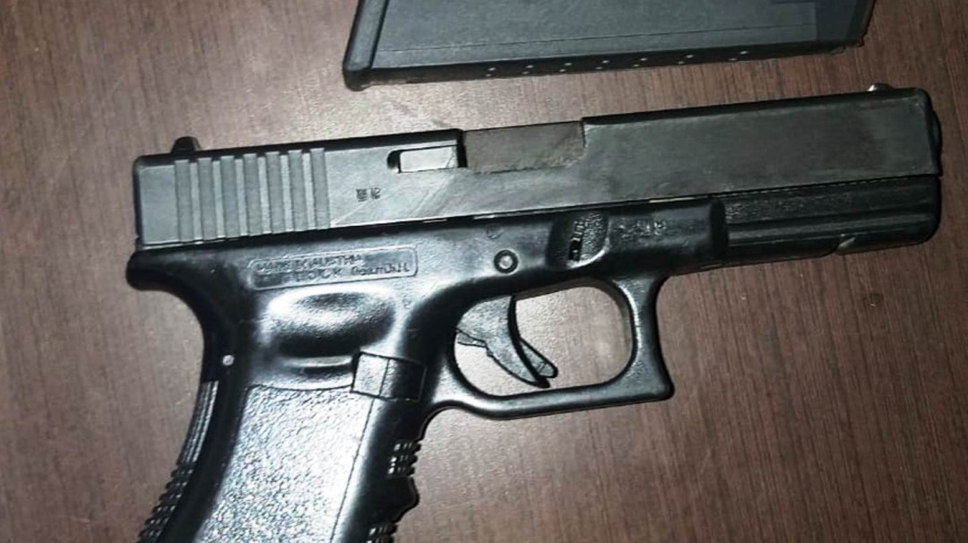 Cayó ‘El Vaca’ con una pistola Glock y 36 cartuchos calibre 9 milímetros