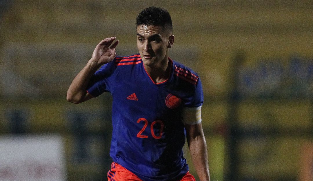 Eduard Atuesta, capitán de la Selección Colombia sub23 en el Campeonato Preolímpico Eduard Atuesta, capitán de la Selección Colombia sub23 en el Campeonato Preolímpico