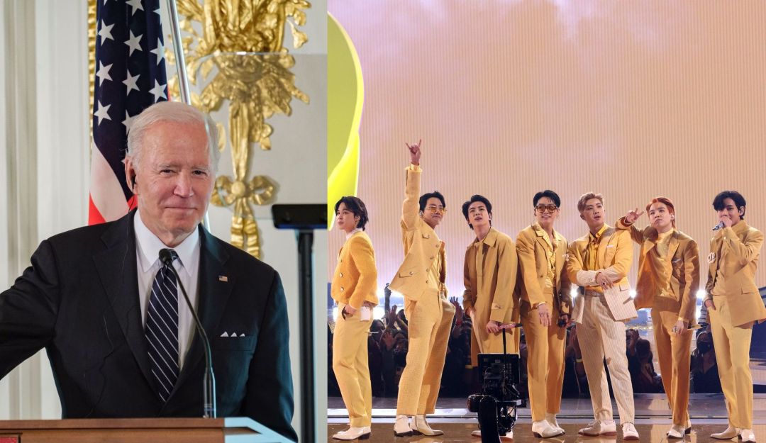 Joe Biden invitó a los integrantes de BTS a la Casa Blanca Joe Biden invitó a los integrantes de BTS a la Casa Blanca
