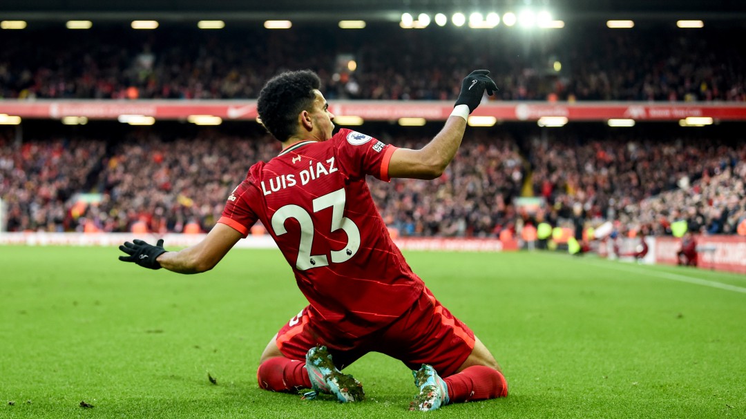 Luis Díaz, nominado a jugador del año en los Globe Soccer Awards
