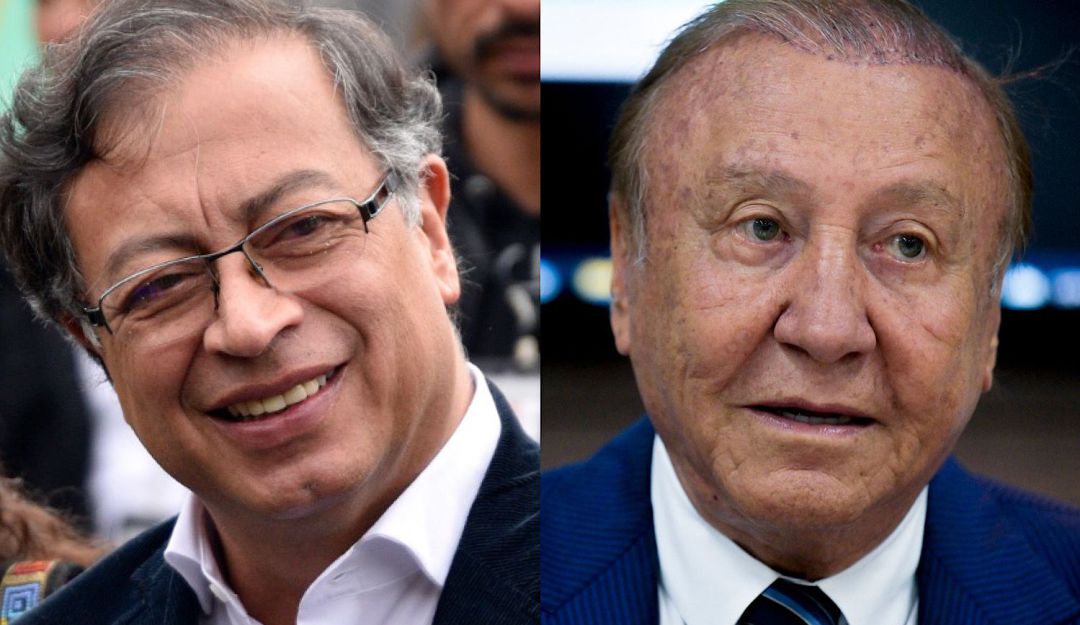 Gustavo Petro y Rodolfo Hernández Gustavo Petro y Rodolfo Hernández