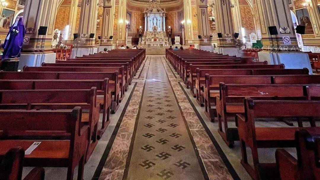 El secreto de la catedral mexicana llena de símbolos nazis