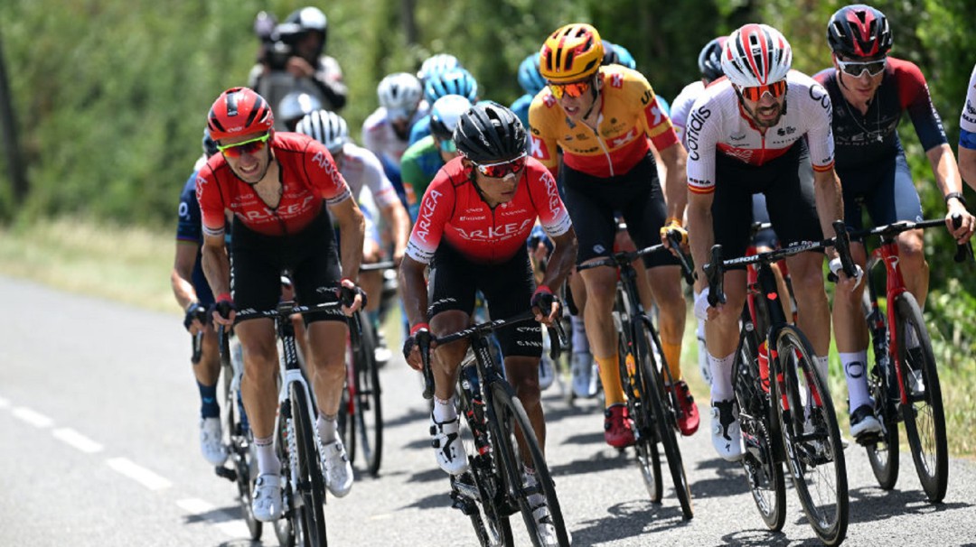 Nairo Quintana terminó en el top-10 en la Ruta de Occitania