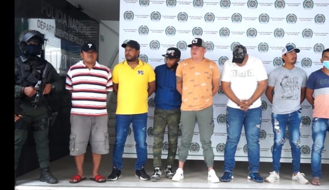 Capturan 7 presuntos miembros del Clan del Golfo e imputan a otros cinco Capturan 7 presuntos miembros del Clan del Golfo e imputan a otros cinco