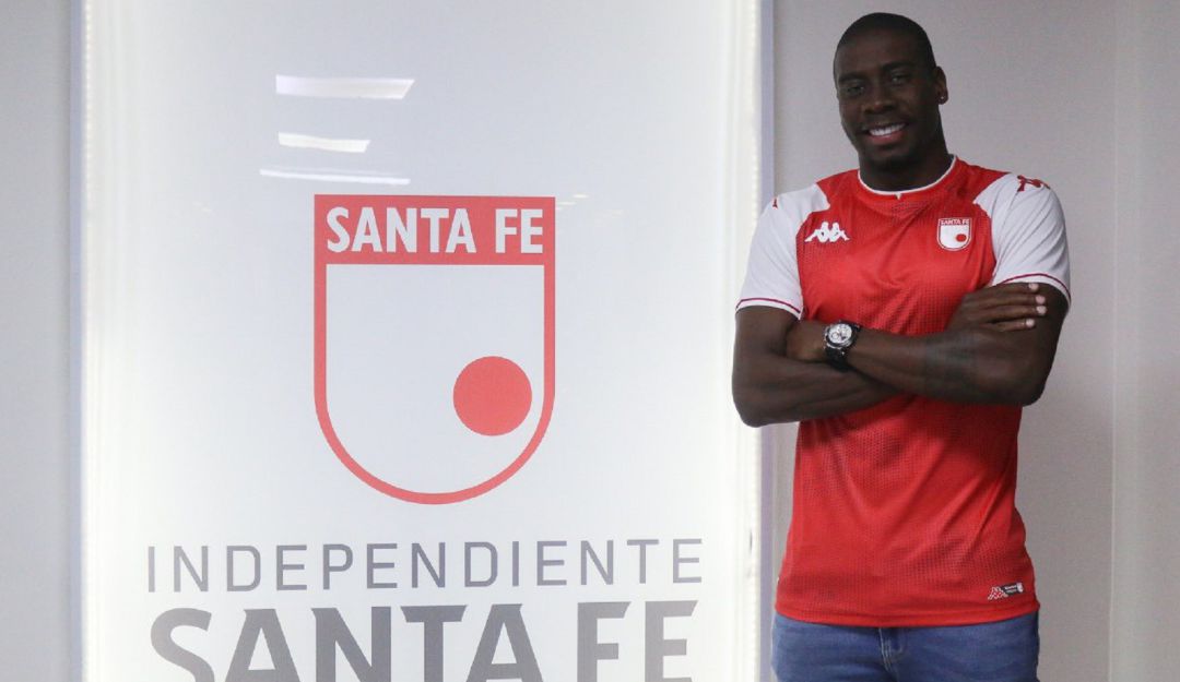 Geisson Perea, nuevo jugador de Independiente Santa Fe Geisson Perea, nuevo jugador de Independiente Santa Fe