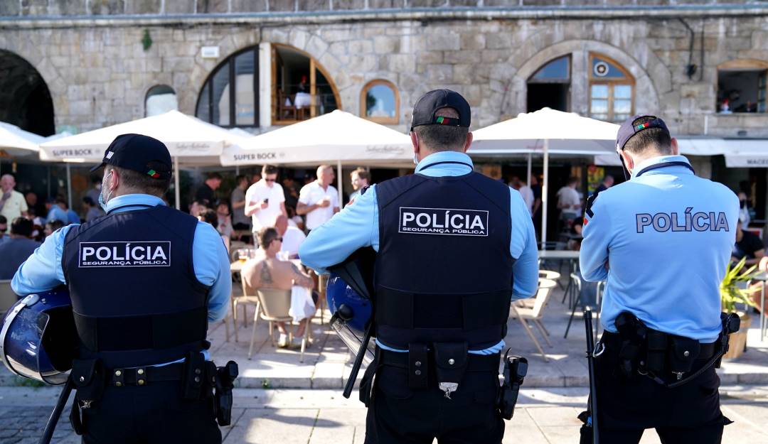 Policía portuguesa. Foto: Getty Policía portuguesa. Foto: Getty