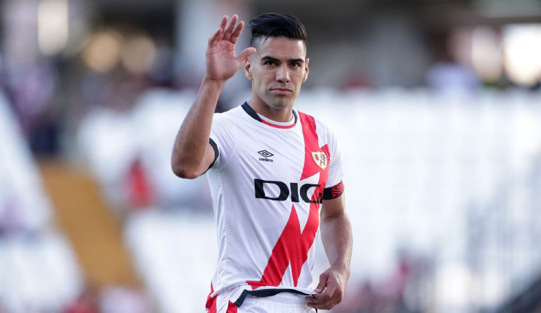 Falcao con el Rayo Vallecano Falcao con el Rayo Vallecano