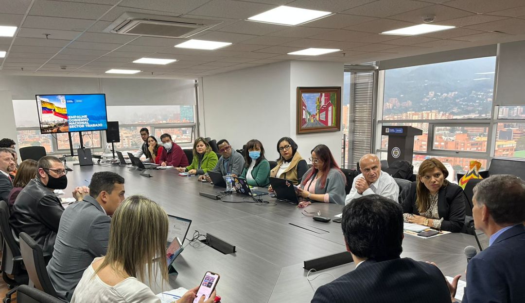 Reunión de Empalme en MinTrabajo Reunión de Empalme en MinTrabajo