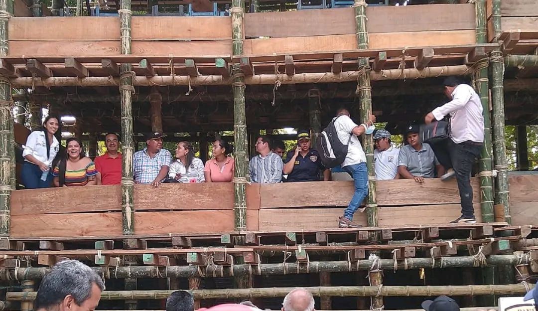 Prueba de carga plaza de toros Guamo Prueba de carga plaza de toros Guamo