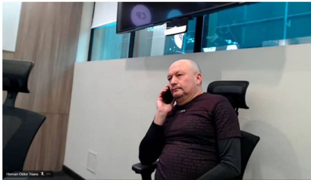 Milton Libardo Jiménez, el inspector de la cárcel La Picota investigado por su presunta participación en la fuga del narco Juan Lárrison Estupiñán, alias 'Matamba' Milton Libardo Jiménez, el inspector de la cárcel La Picota investigado por su presunta participación en la fuga del narco Juan Lárrison Estupiñán, alias 'Matamba'