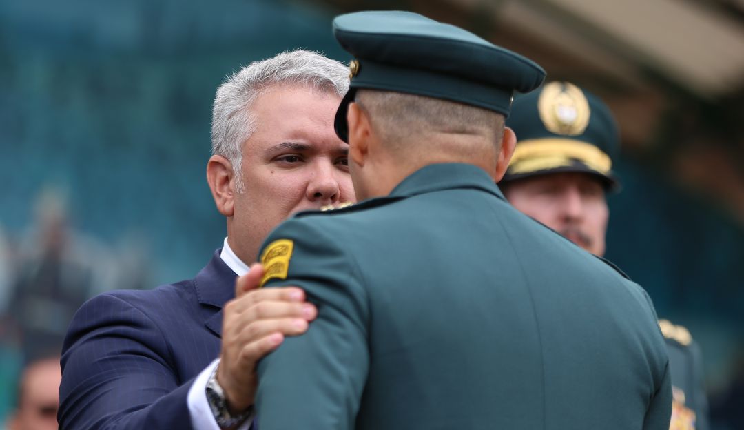 El presidente Iván Duque dijo que Zapateiro es "un gran soldado". (Imagen de referencia) El presidente Iván Duque dijo que Zapateiro es "un gran soldado". (Imagen de referencia)