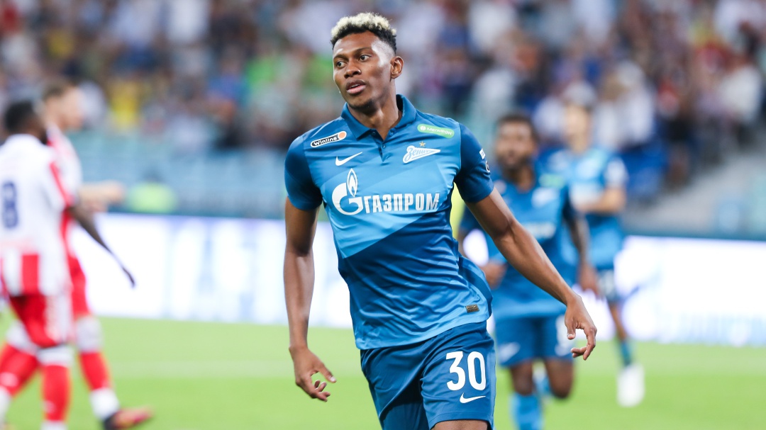 Mateo Cassierra marcó su primer gol con el Zenit de San Petersburgo