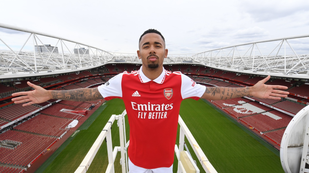Arsenal oficializó la contratación del brasileño Gabriel Jesus