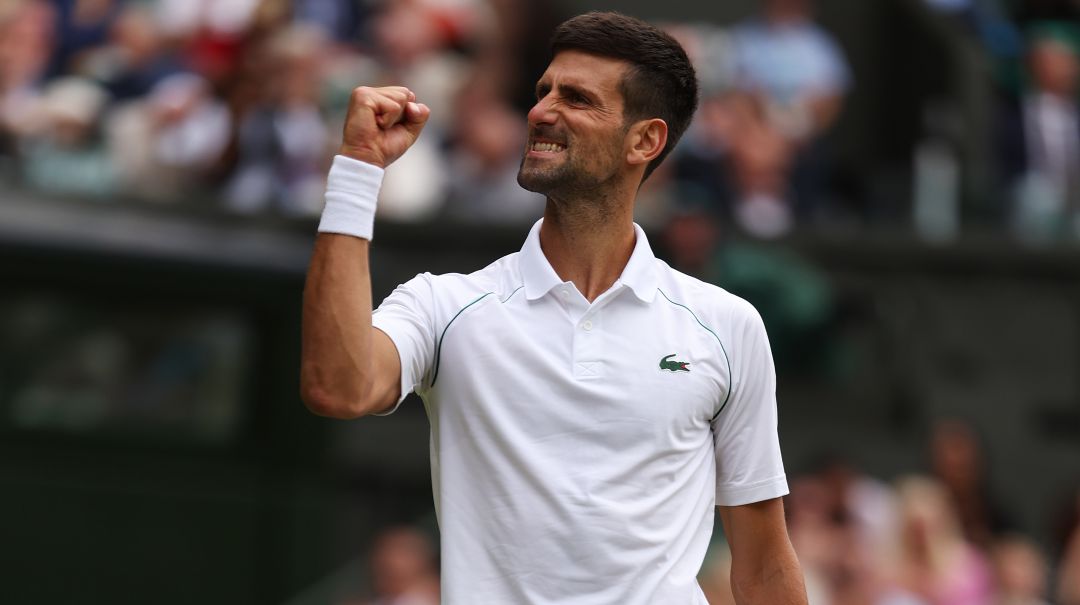 Djokovic remonta ante Sinner y está en semifinales de Wimbledon
