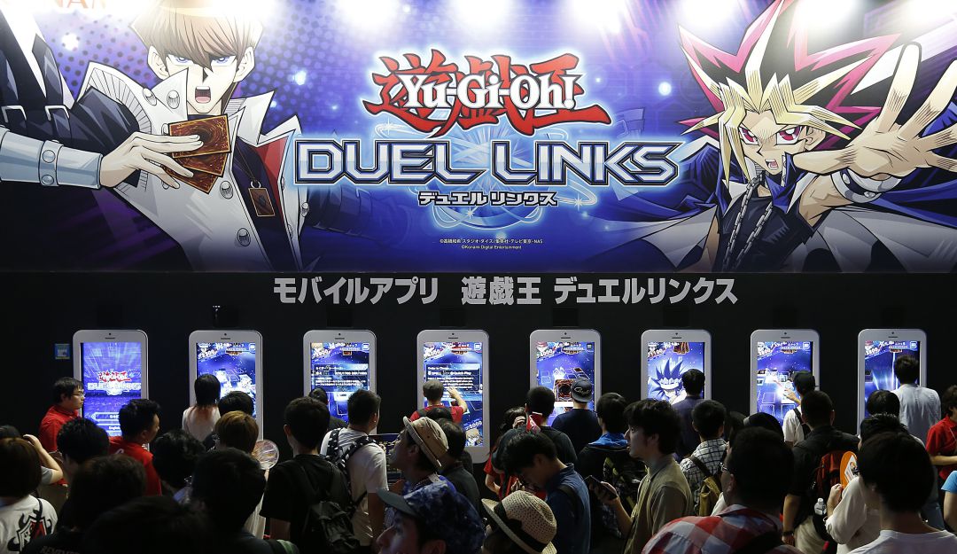 Seto Kaiba y Yugi Muto, protagonistas del anime Yu-Gi-Oh! Seto Kaiba y Yugi Muto, protagonistas del anime Yu-Gi-Oh!