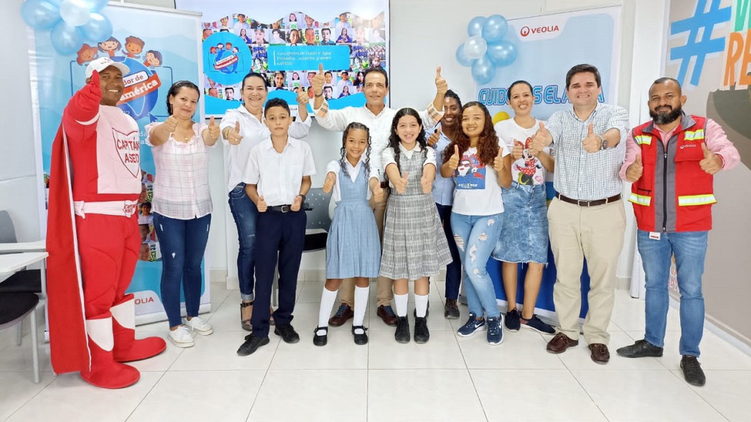Veolia Cartagena lanzó campaña educativa para la Transformación Ecológica