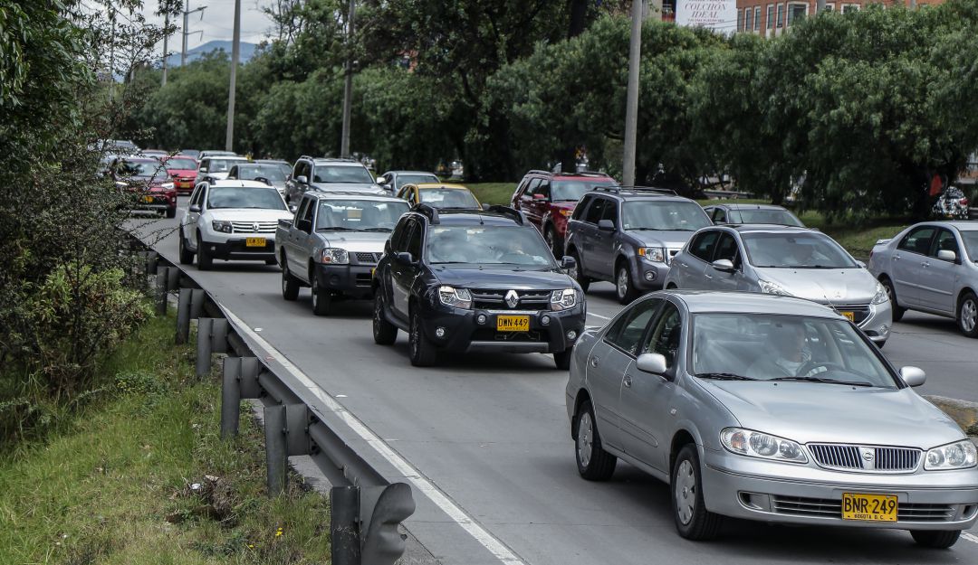 Autopista Norte, sentido norte-sur Autopista Norte, sentido norte-sur