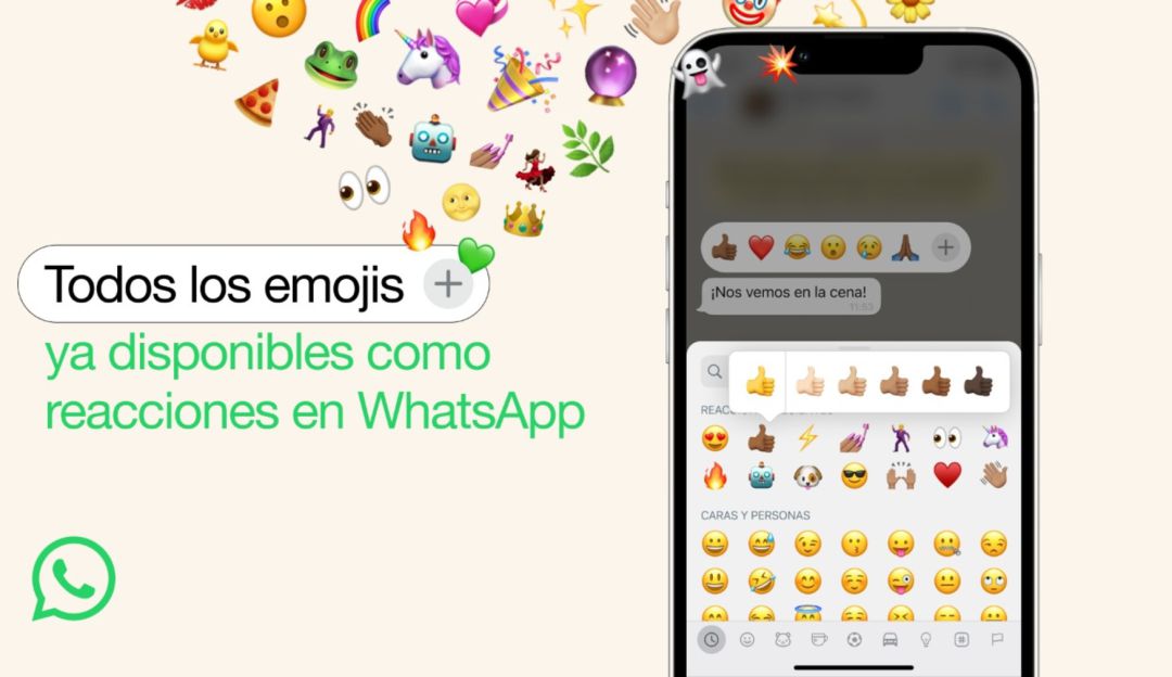 WhatsApp reacciones WhatsApp reacciones