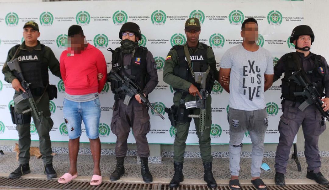 Alias de “Cumbamba” y “Cristian”, presuntos disidentes FARC. Alias de “Cumbamba” y “Cristian”, presuntos disidentes FARC.