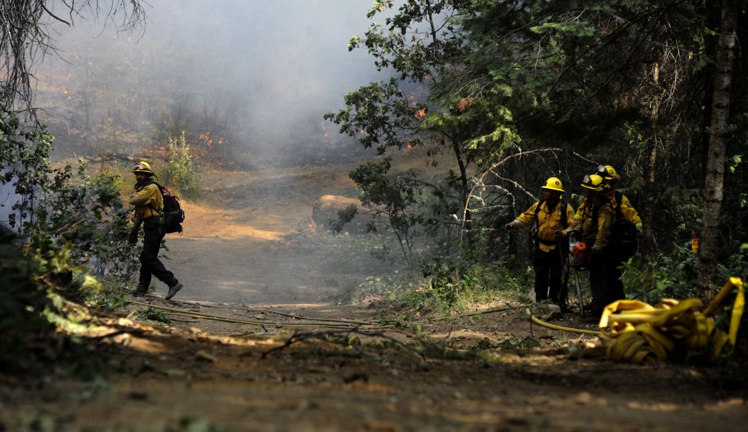 Incendio Oak en California Incendio Oak en California