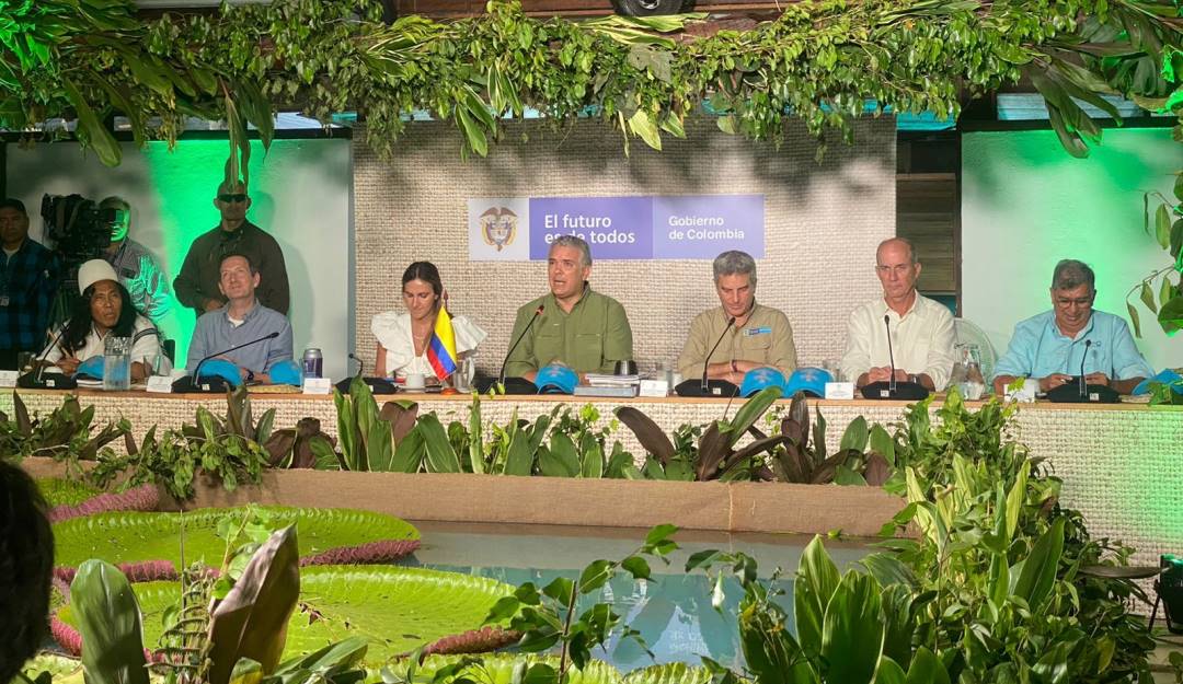 Presidente Duque en la Universidad Nacional sede Leticia, Amazonas-Lizeth Suesca Presidente Duque en la Universidad Nacional sede Leticia, Amazonas-Lizeth Suesca