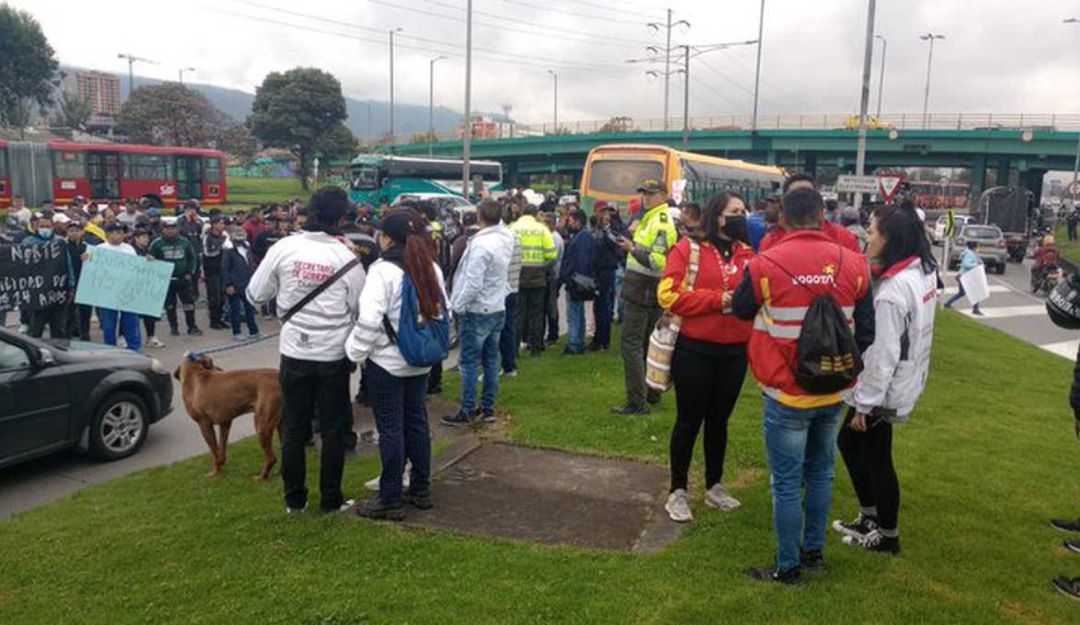 Protestas bicitaxistas en Bogotá EN VIVO | movilidad y bloqueos Protestas bicitaxistas en Bogotá EN VIVO | movilidad y bloqueos