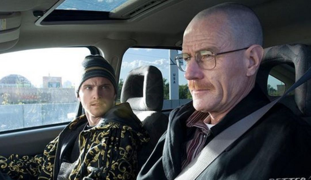 Fotografía del rodaje de 'Breaking Bad' Fotografía del rodaje de 'Breaking Bad'