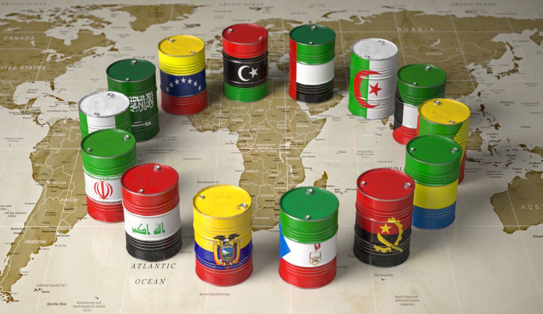 Miembros de la Organización de Países Exportadores de Petróleo. Miembros de la Organización de Países Exportadores de Petróleo.