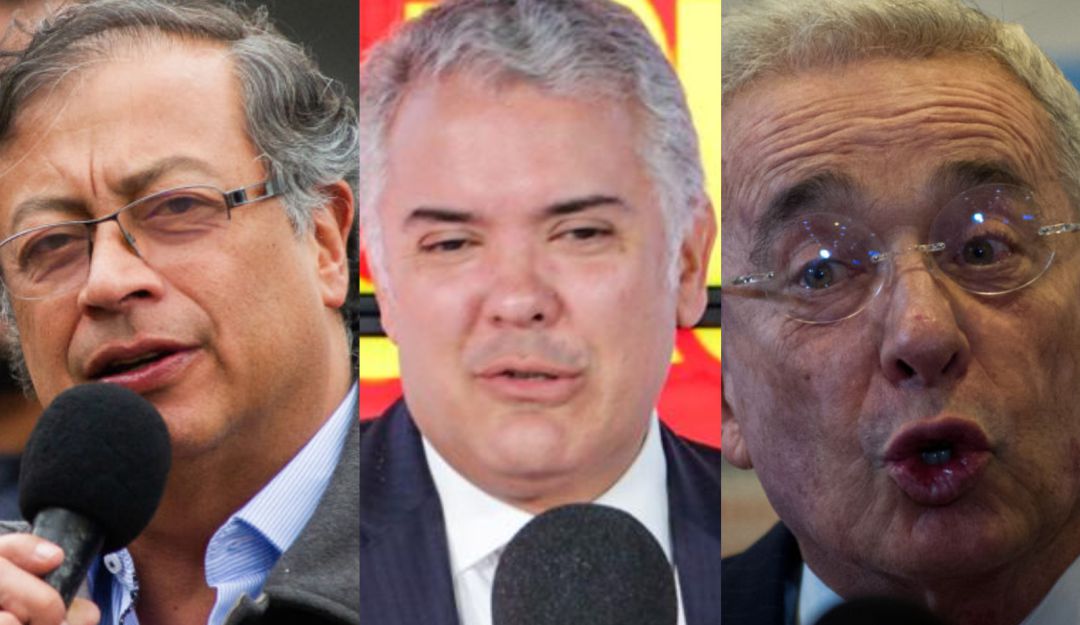 Gustavo Petro, Iván Duque, Álvaro Uribe Gustavo Petro, Iván Duque, Álvaro Uribe