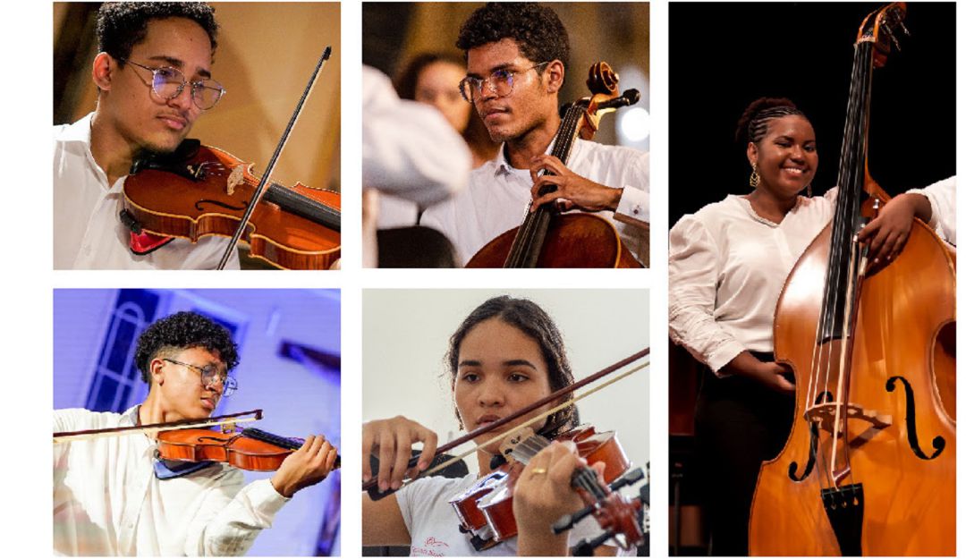 Cinco de sus integrantes fueron invitados a participar como parte de la gran orquesta integrada con representantes de varias agrupaciones Cinco de sus integrantes fueron invitados a participar como parte de la gran orquesta integrada con representantes de varias agrupaciones