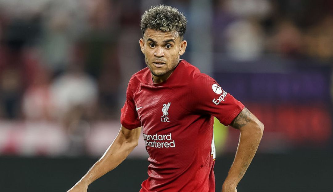 Luis Díaz con el Liverpool Luis Díaz con el Liverpool